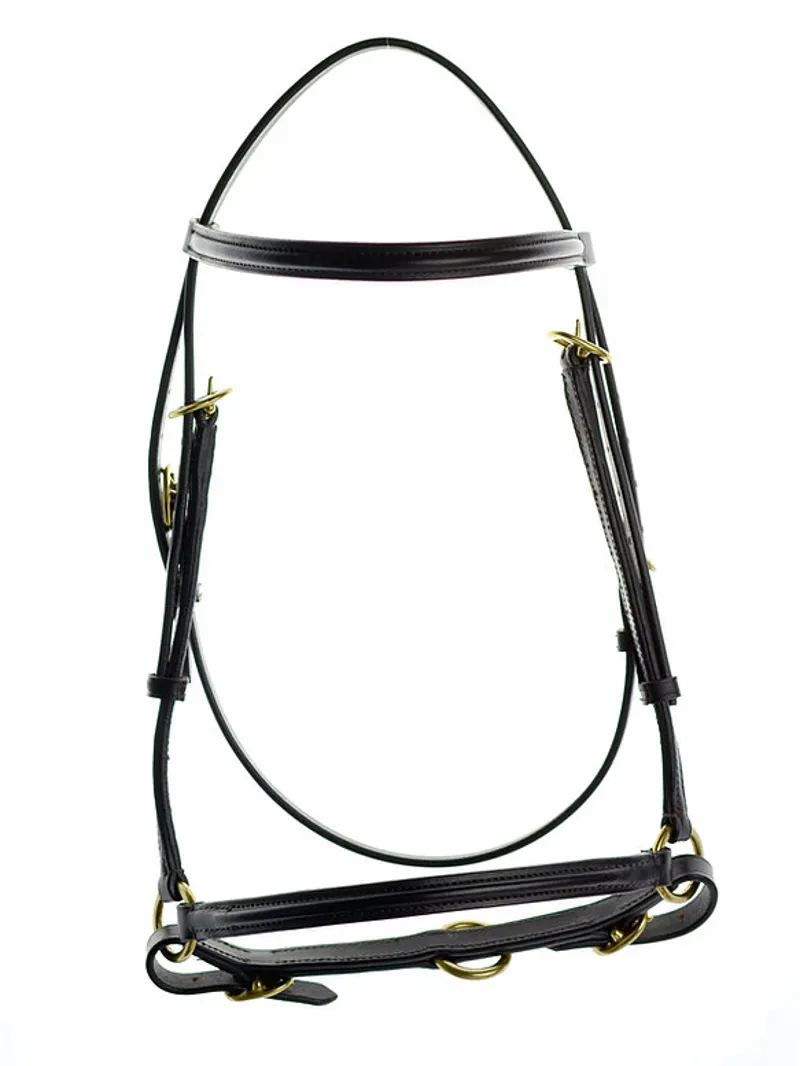 Ascot by Dever Leather Filly Slip in Havana-1